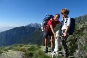 Pizzo Pradella (2626 m) con tanti bei fiori, salito da Valgoglio il 9 luglio 2016 - FOTOGALLERY